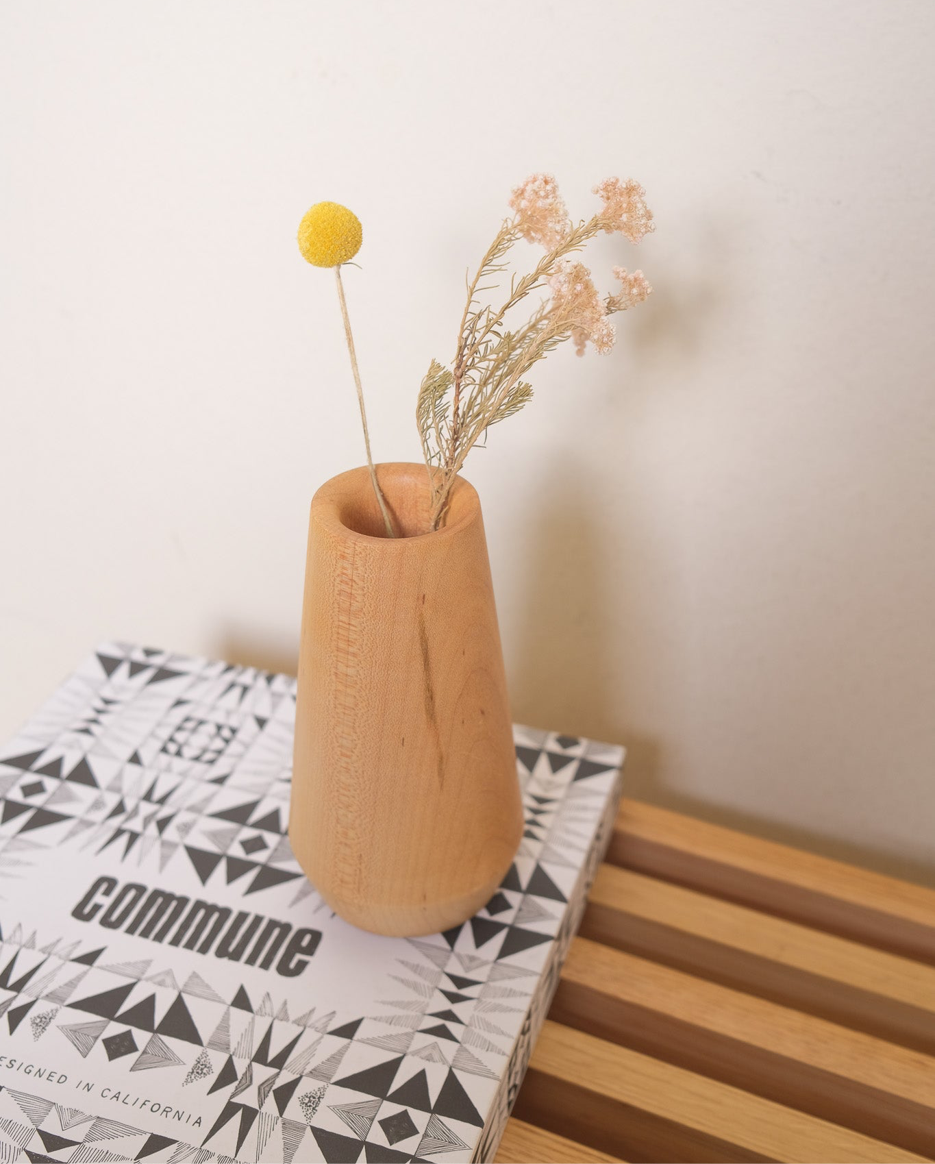 Cone flower vase